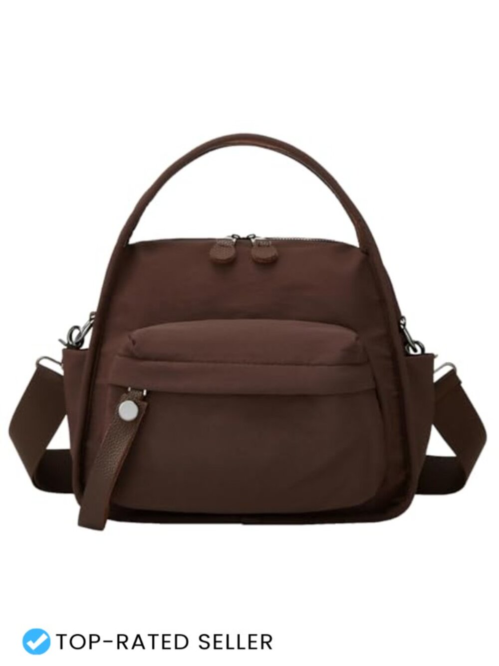 Nylon Crossbody Bag Women Top Handle Clutch Purse Shoulder Hobo Tote